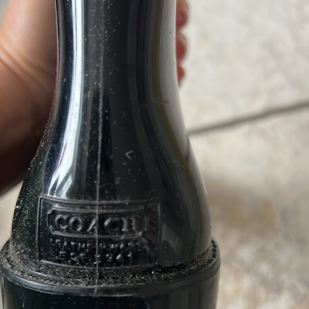 Coach rain boots - Picture 3 of 4